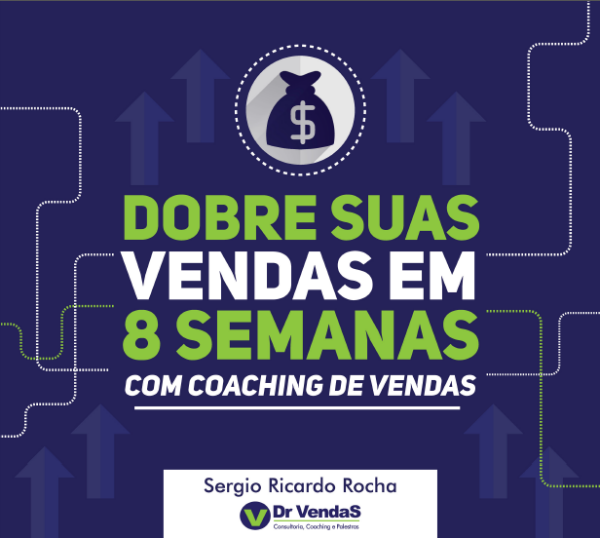 e-book Dobre suas Vendas em 8 Semanas com Coaching de Vendas